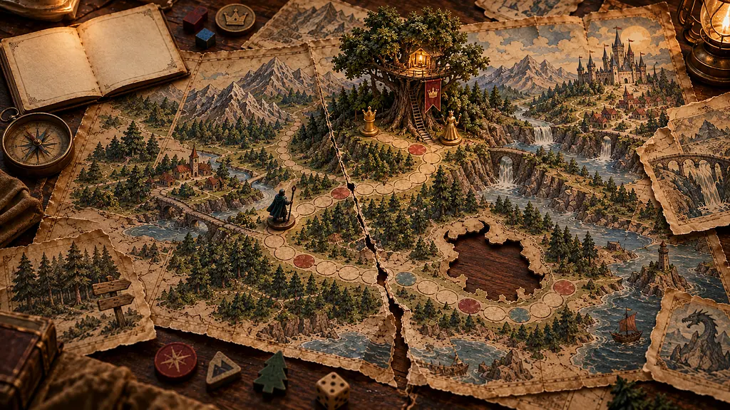 article artwork for On Monsters, Princesses, and Maps Without Legends